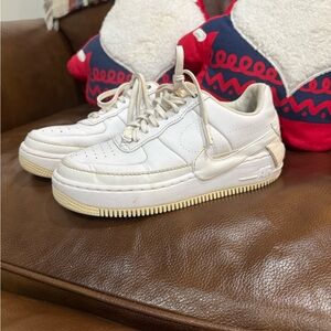 Nike White Air Force 1 Low Sneakers